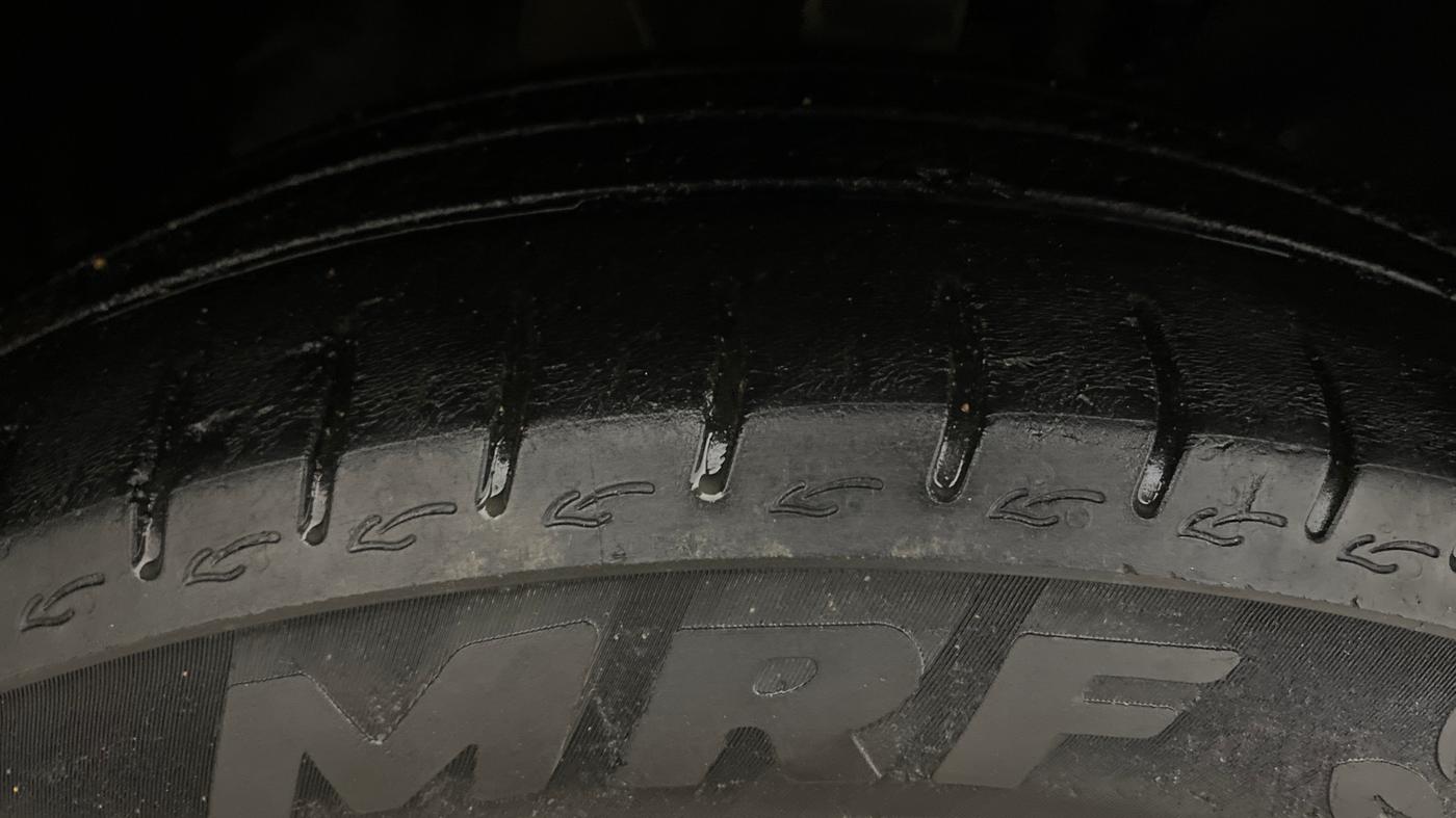 2024 Tata ALTROZ XZ Plus (S) Dark Edition, Petrol, Manual, 38,704 km, Right Front Tyre Tread