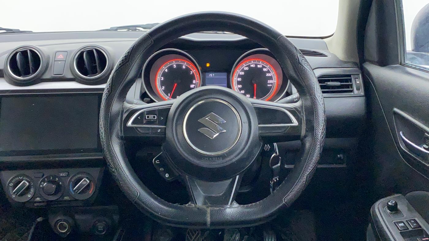 2021 Maruti Swift VXI, Petrol, Manual, 29,406 km, Steering Wheel Close Up