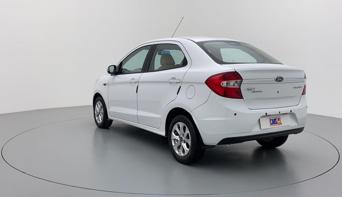 2017 Ford Figo Aspire 1.2 TITANIUM PETROL, Petrol, Manual, 41,530 km, Left Back Diagonal (45- Degree) View