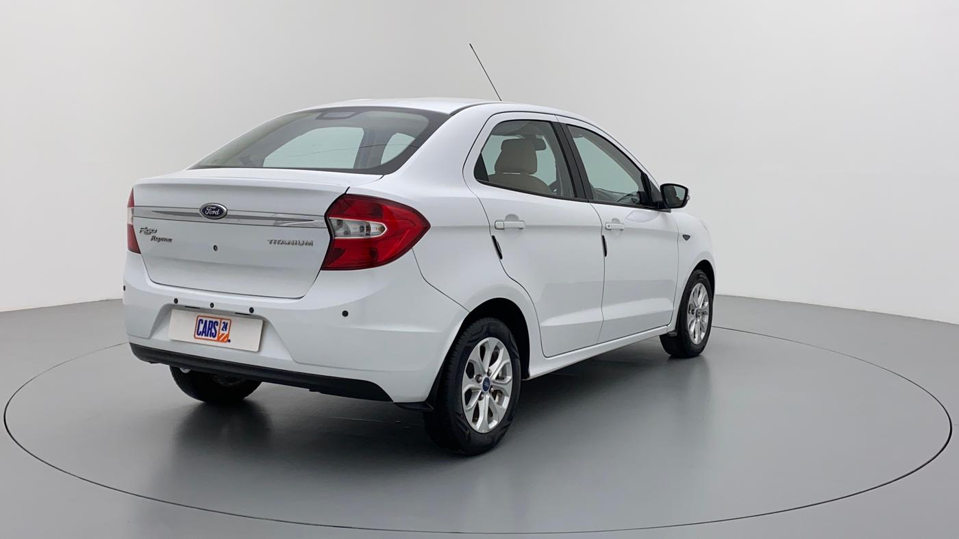 2017 Ford Figo Aspire 1.2 TITANIUM PETROL, Petrol, Manual, 41,530 km, Right Back Diagonal (45- Degree) View