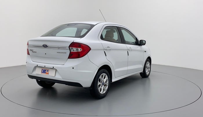 2017 Ford Figo Aspire 1.2 TITANIUM PETROL, Petrol, Manual, 41,530 km, Right Back Diagonal (45- Degree) View