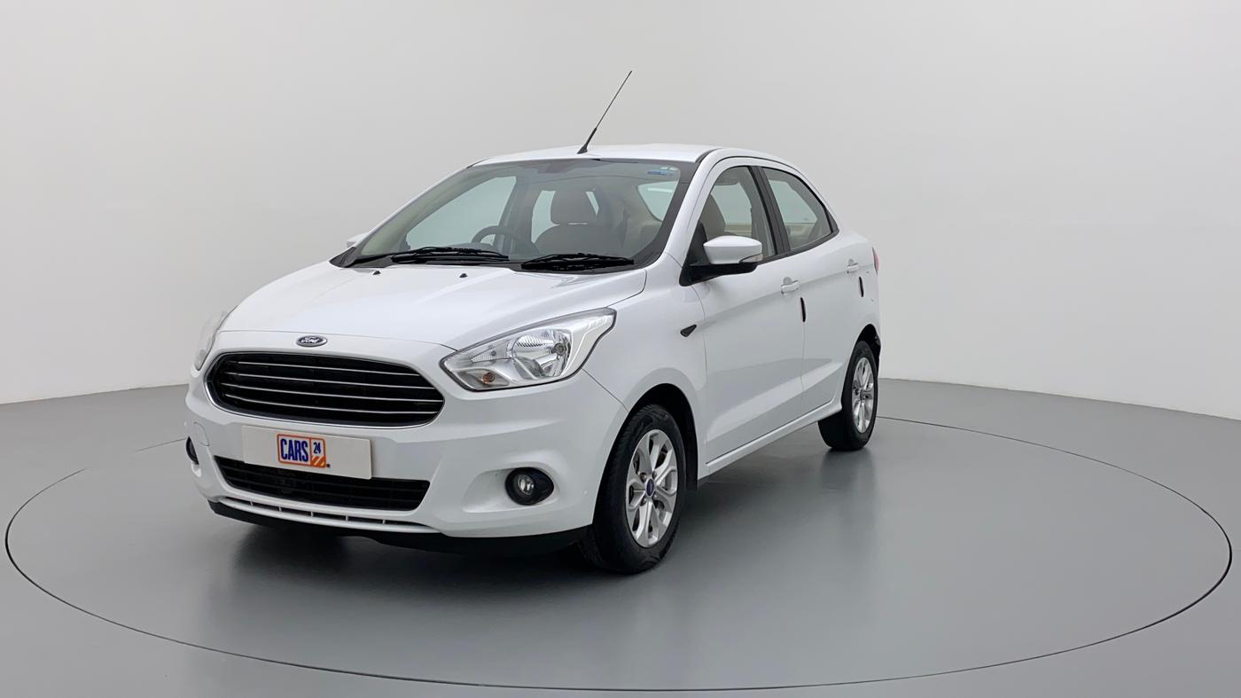 2017 Ford Figo Aspire 1.2 TITANIUM PETROL, Petrol, Manual, 41,530 km, Left Front Diagonal (45- Degree) View