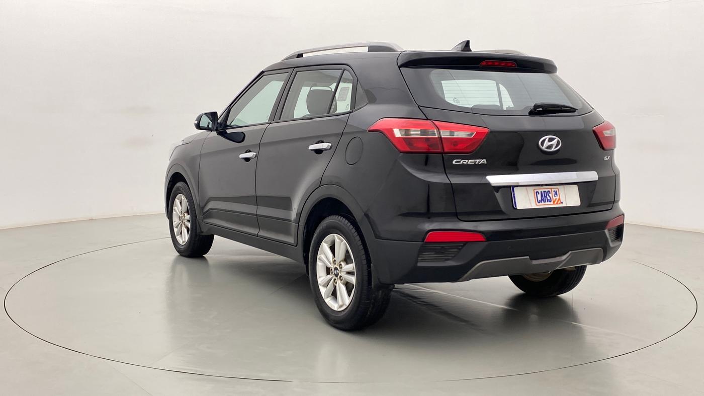 2016 Hyundai Creta 1.6 SX PLUS VTVT, Petrol, Manual, 72,879 km, Left Back Diagonal