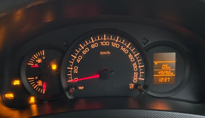 2021 Maruti Swift Dzire TOUR S CNG, CNG, Manual, 49,358 km, Odometer Image