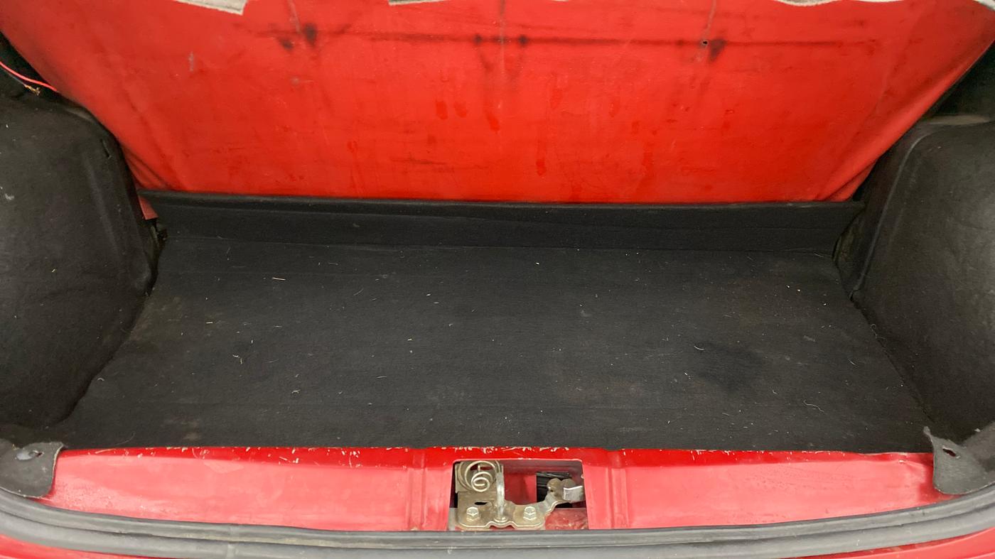 2011 Toyota Etios Liva G, Petrol, Manual, 33,651 km, Boot Inside