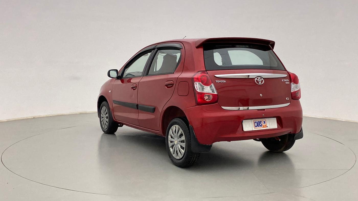 2011 Toyota Etios Liva G, Petrol, Manual, 33,651 km, Left Back Diagonal