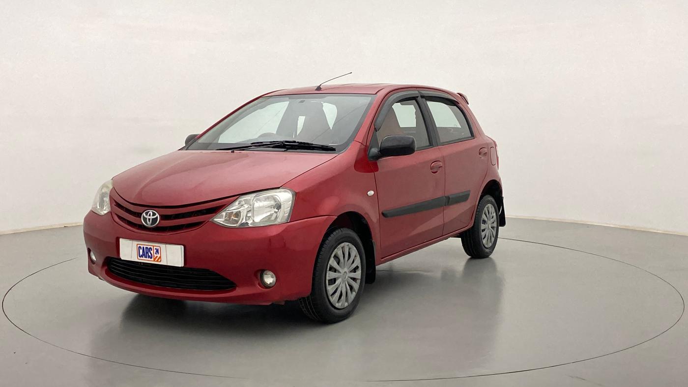 2011 Toyota Etios Liva G, Petrol, Manual, 33,651 km, Left Front Diagonal