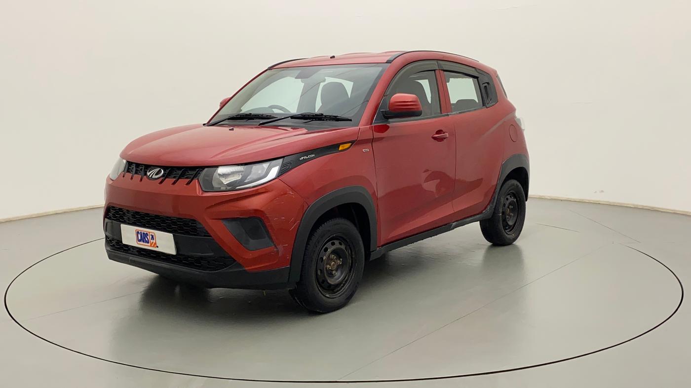 2018 Mahindra KUV 100 NXT K4+ P 6 STR, Petrol, Manual, 25,655 km, Left Front Diagonal