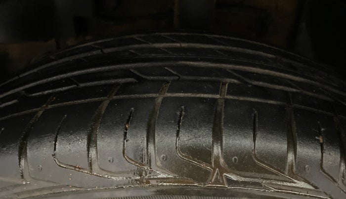 2023 Tata NEXON CREATIVE PLUS S 1.2 REVOTRON 6 MT, Petrol, Manual, 19,976 km, Left Front Tyre Tread