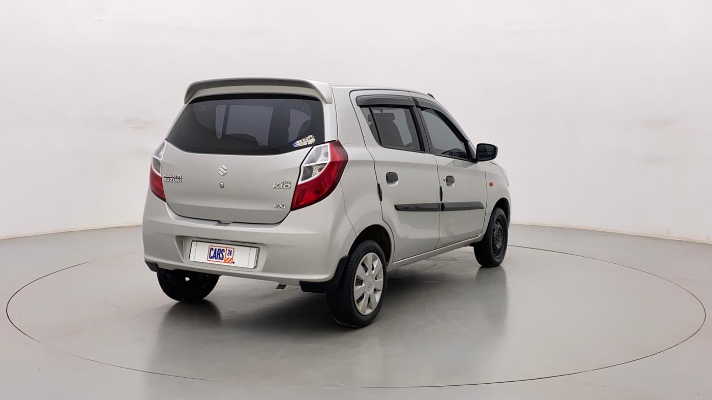 2017 Maruti Alto K10 VXI, Petrol, Manual, 52,204 km, Right Back Diagonal