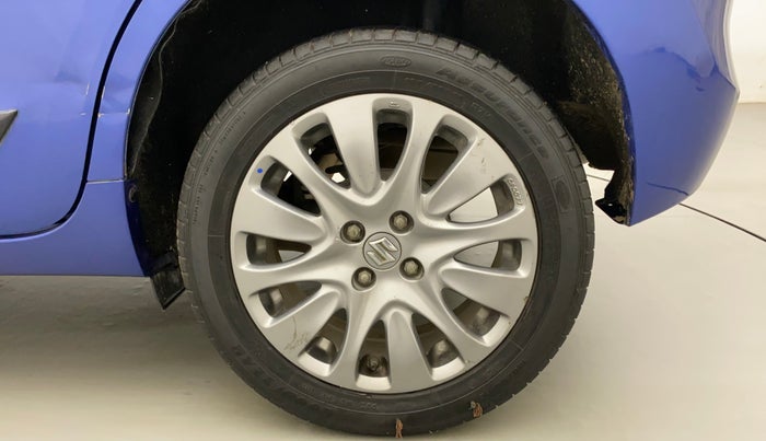 2017 Maruti Baleno ALPHA PETROL 1.2, Petrol, Manual, 65,936 km, Left Rear Wheel