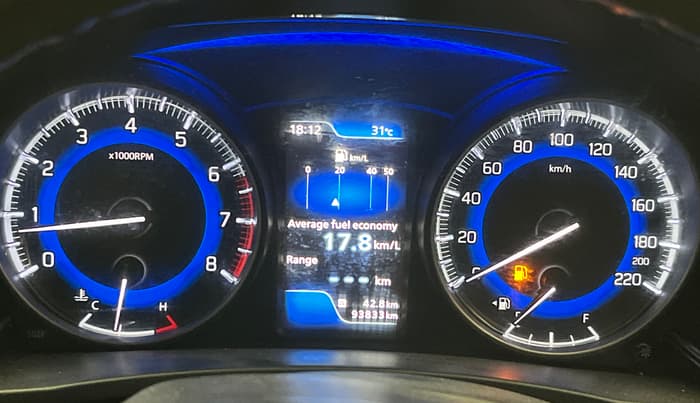 2018 Maruti Baleno ALPHA PETROL 1.2, Petrol, Manual, 93,786 km, Odometer Image