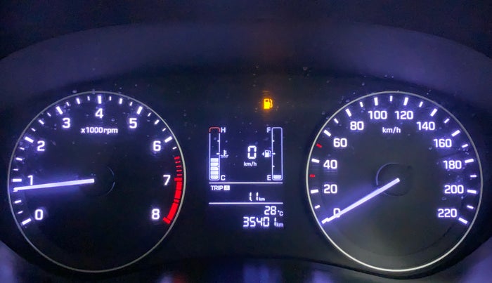 2016 Hyundai Elite i20 SPORTZ 1.2, Petrol, Manual, 35,401 km, Odometer Image