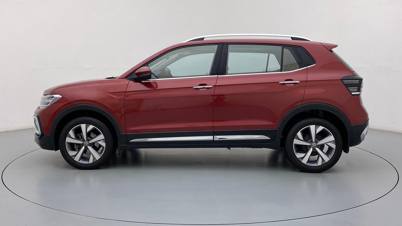 2022 Volkswagen TAIGUN TOPLINE 1.0 TSI AT, Petrol, Automatic, 9,955 km, Left Side