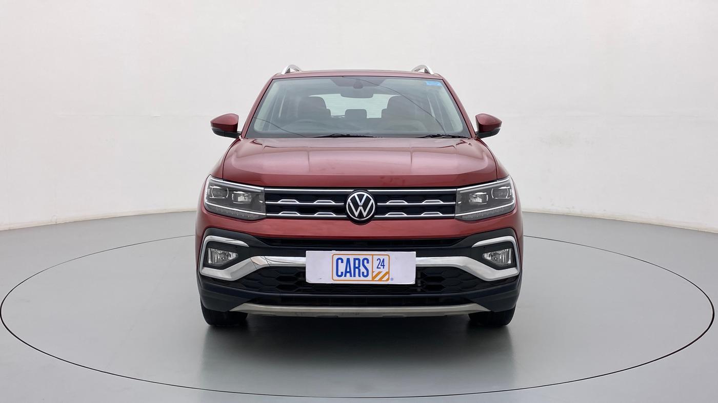 2022 Volkswagen TAIGUN TOPLINE 1.0 TSI AT, Petrol, Automatic, 9,955 km, Front