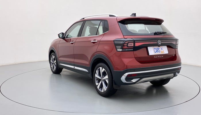 2022 Volkswagen TAIGUN TOPLINE 1.0 TSI AT, Petrol, Automatic, 9,955 km, Left Back Diagonal