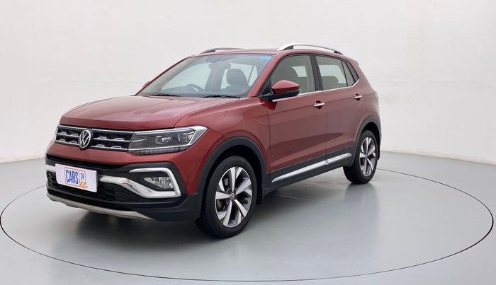 2022 Volkswagen TAIGUN TOPLINE 1.0 TSI AT, Petrol, Automatic, 9,955 km, Left Front Diagonal