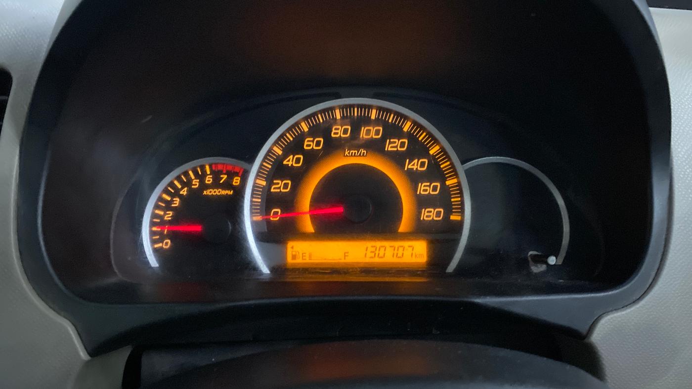 2014 Maruti Wagon R 1.0 VXI, Petrol, Manual, 1,30,675 km, Odometer Image