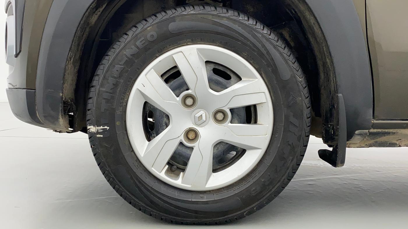 2019 Renault Kwid 1.0 RXT Opt, CNG, Manual, 27,647 km, Left Front Wheel