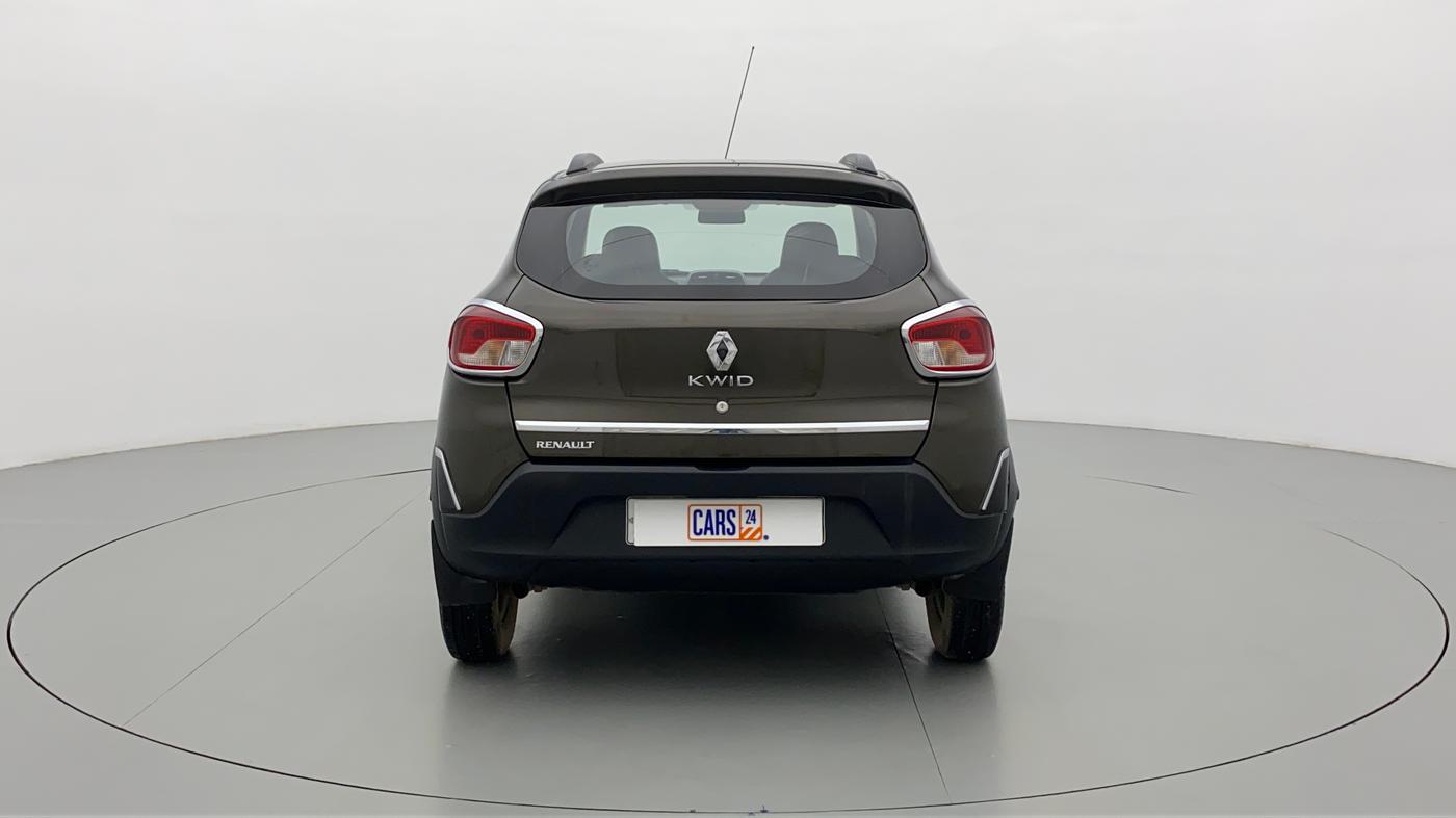 2019 Renault Kwid 1.0 RXT Opt, CNG, Manual, 27,647 km, Back/Rear