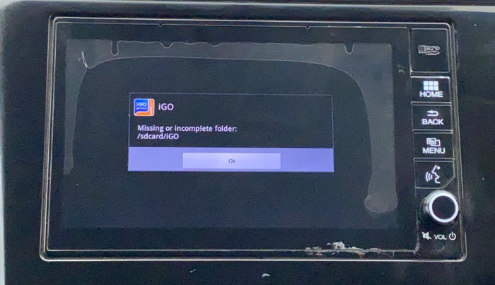 2017 Honda WR-V 1.2L I-VTEC VX MT, Petrol, Manual, 43,295 km, Infotainment system - GPS Card not working/missing