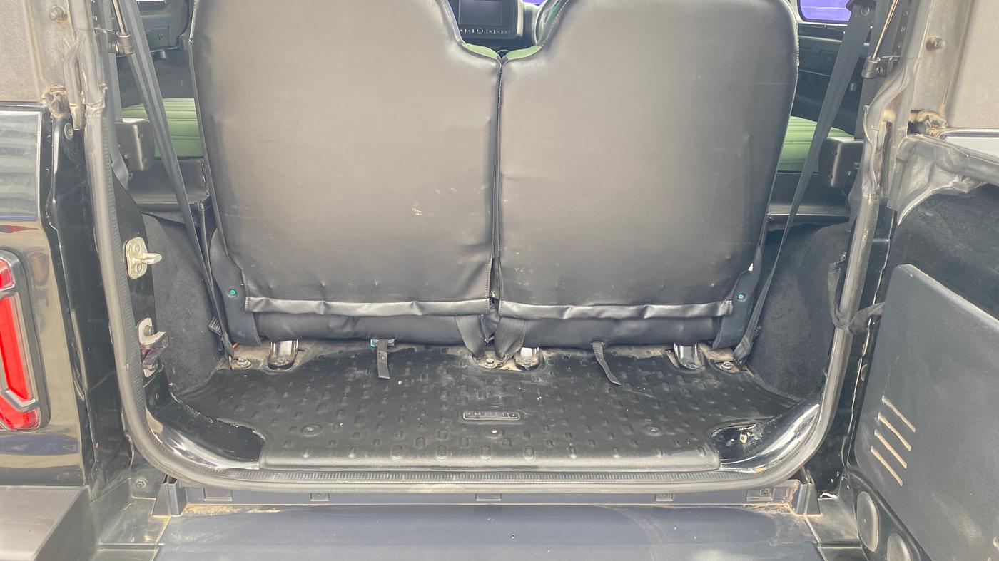2021 Mahindra Thar LX PETROL HT 4WD AT, Petrol, Automatic, 42,277 km, Boot Inside