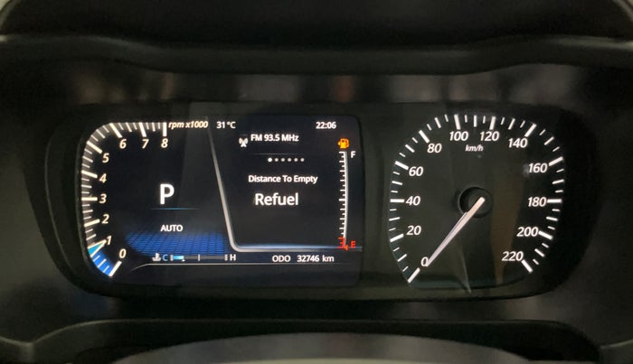 2023 Tata ALTROZ XZA PLUS DARK EDTION, Petrol, Automatic, 32,755 km, Odometer Image