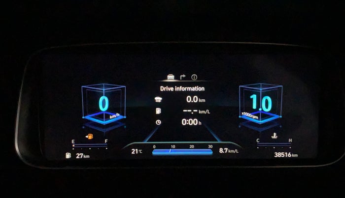 2021 Hyundai ALCAZAR PLATINUM 2.0 MT 7STR, Petrol, Manual, 38,444 km, Odometer Image