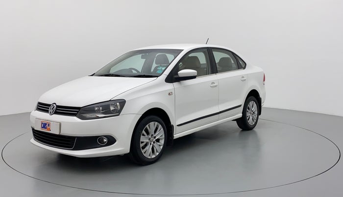 2015 Volkswagen Vento HIGHLINE PETROL, Petrol, Manual, 86,089 km, Left Front Diagonal (45- Degree) View