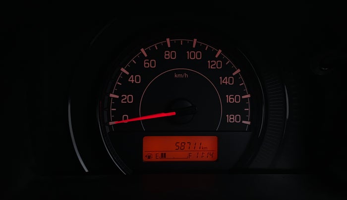 2021 Maruti New Wagon-R VXI 1.0, Petrol, Manual, 58,707 km, Odometer Image