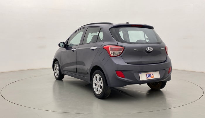 2014 Hyundai Grand i10 SPORTZ 1.2 KAPPA VTVT, Petrol, Manual, 87,672 km, Left Back Diagonal