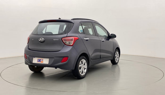 2014 Hyundai Grand i10 SPORTZ 1.2 KAPPA VTVT, Petrol, Manual, 87,672 km, Right Back Diagonal