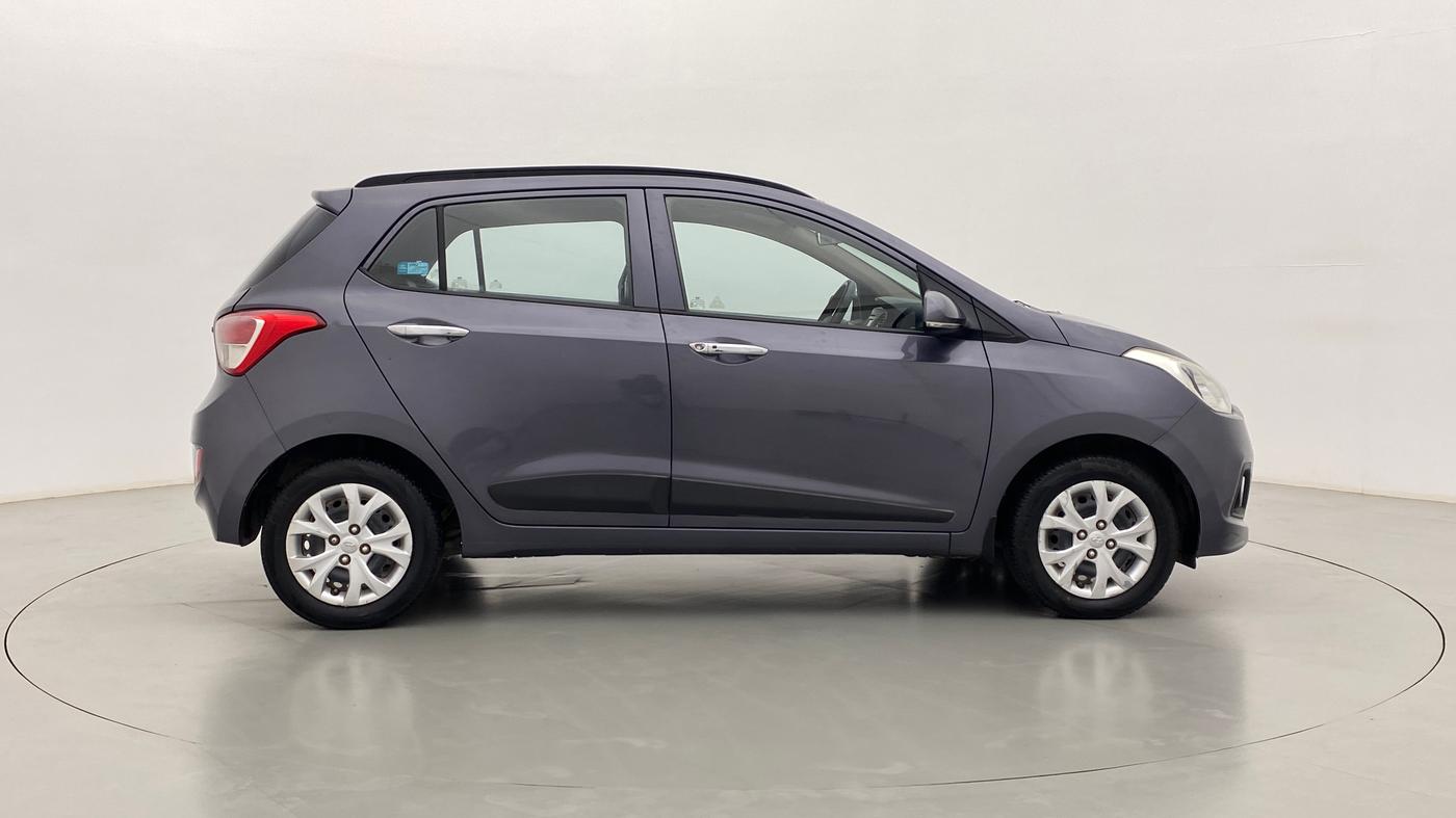 2014 Hyundai Grand i10 SPORTZ 1.2 KAPPA VTVT, Petrol, Manual, 87,672 km, Right Side View