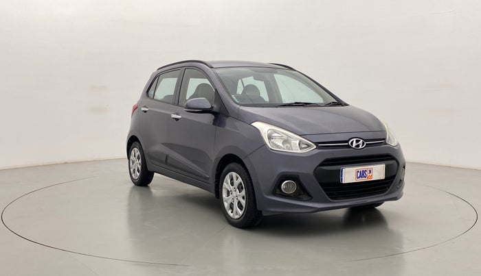 2014 Hyundai Grand i10 SPORTZ 1.2 KAPPA VTVT, Petrol, Manual, 87,672 km, Right Front Diagonal