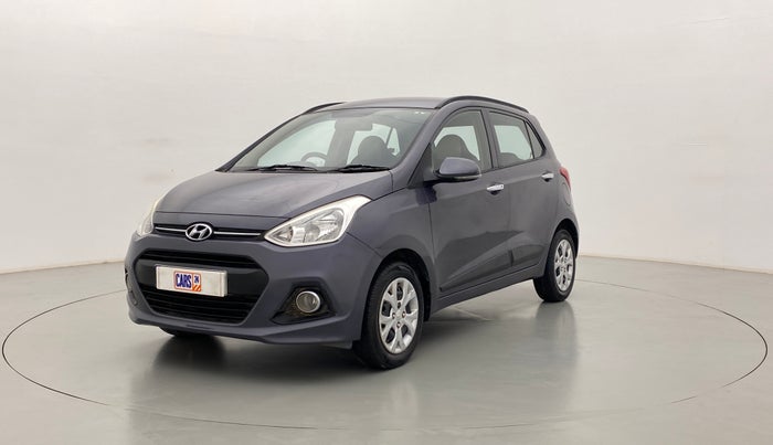2014 Hyundai Grand i10 SPORTZ 1.2 KAPPA VTVT, Petrol, Manual, 87,672 km, Left Front Diagonal