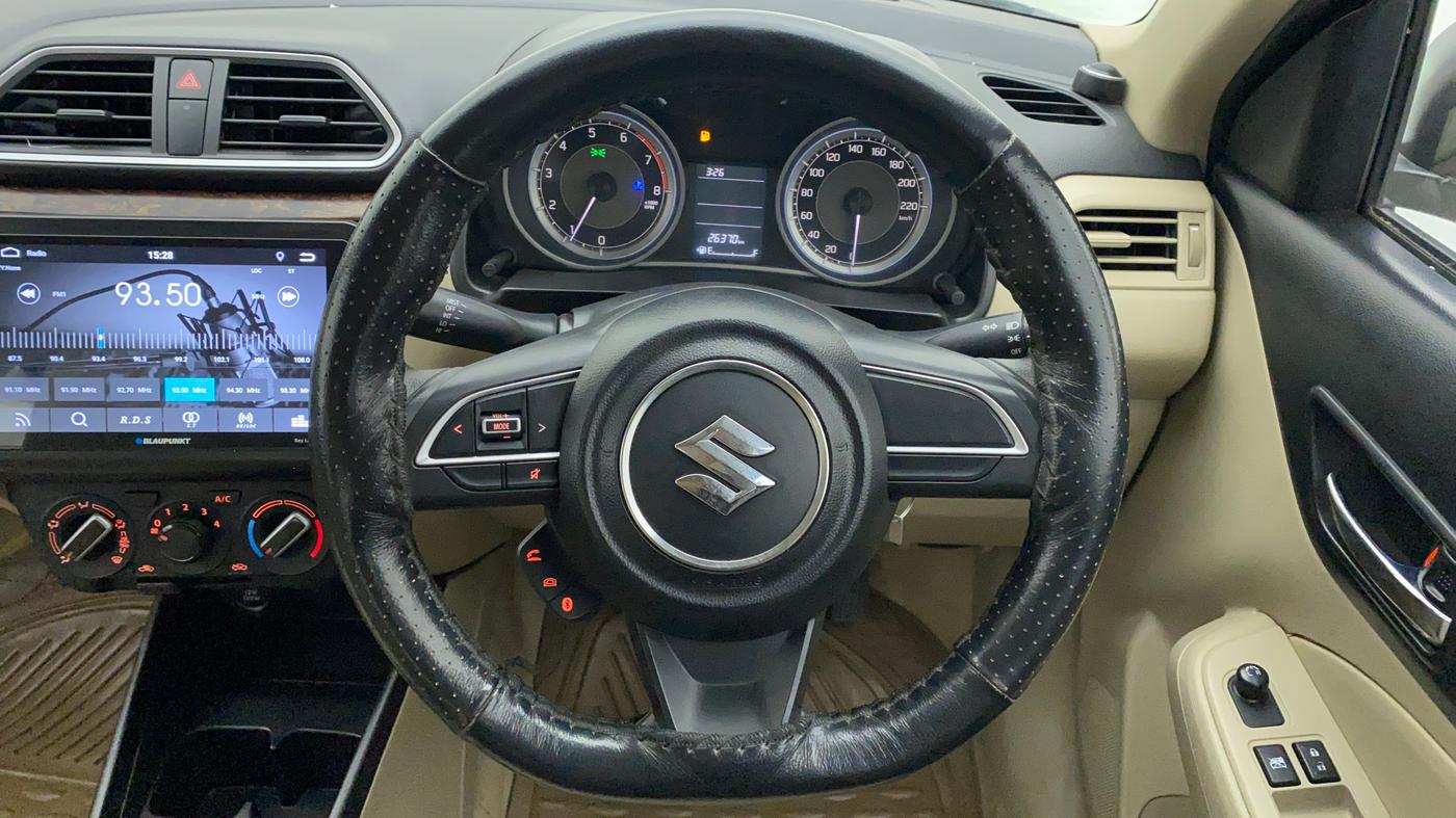 2017 Maruti Dzire VXI, Petrol, Manual, 26,429 km, Steering Wheel Close Up