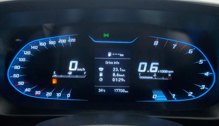 2021 Hyundai NEW I20 ASTA (O) 1.2 MT, Petrol, Manual, 17,708 km, Odometer Image