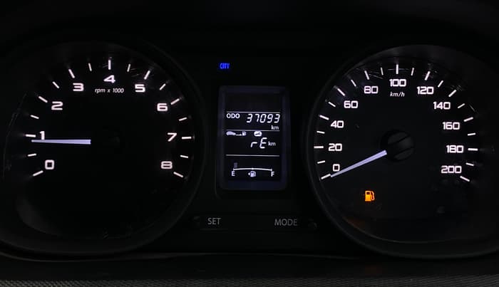 2017 Tata TIGOR XE PETROL, Petrol, Manual, 37,089 km, Odometer Image