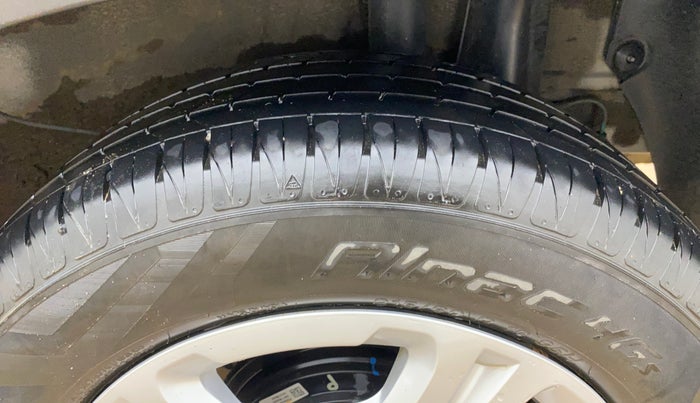 2020 KIA SONET HTX 1.0 IMT, Petrol, Manual, 17,370 km, Left Rear Tyre Tread