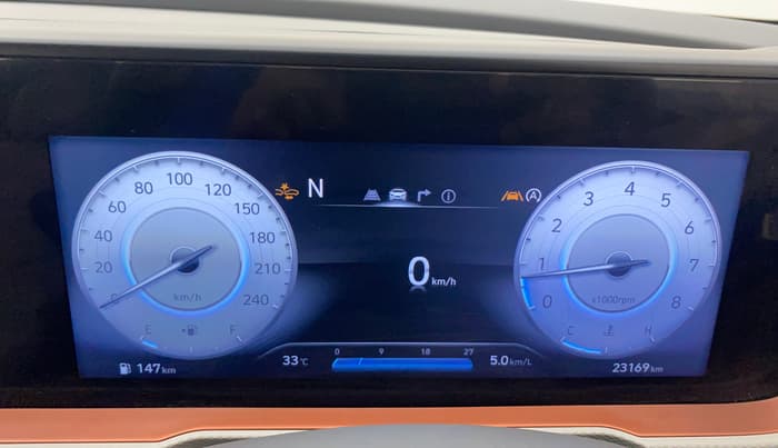2024 Hyundai Creta SX (O) IVT 1.5 PETROL, Petrol, Automatic, 23,169 km, Odometer Image