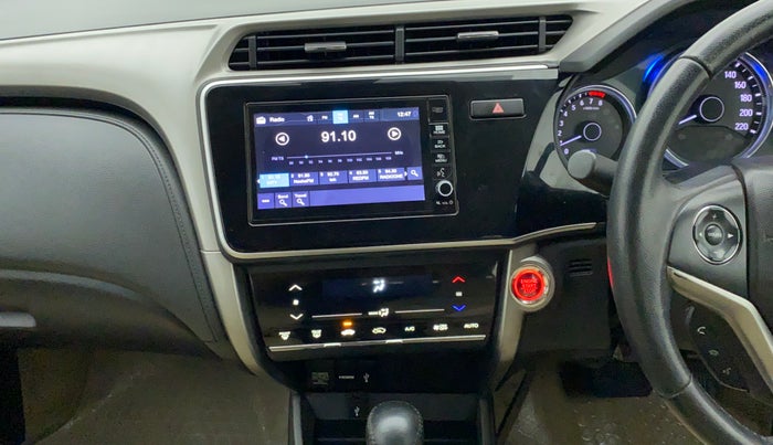 2017 Honda City ZX CVT, Petrol, Automatic, 41,368 km, Air Conditioner