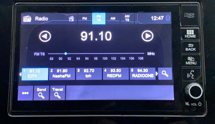 2017 Honda City ZX CVT, Petrol, Automatic, 41,368 km, Infotainment System
