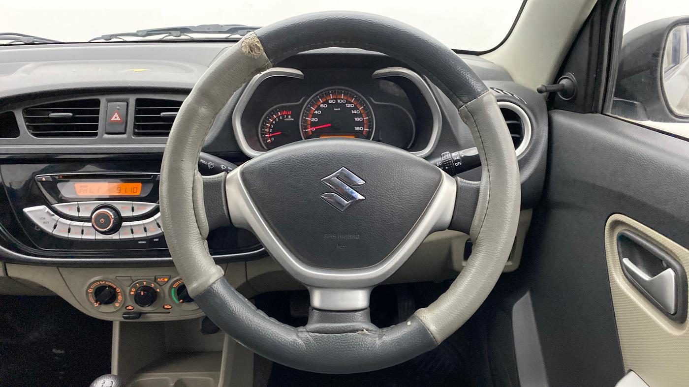 2018 Maruti Alto K10 VXI (O), Petrol, Manual, 32,278 km, Steering Wheel Close Up