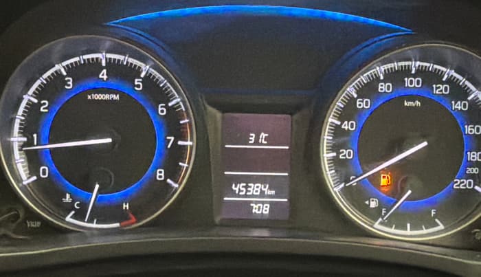 2019 Maruti Baleno DELTA PETROL 1.2, Petrol, Manual, 45,327 km, Odometer Image