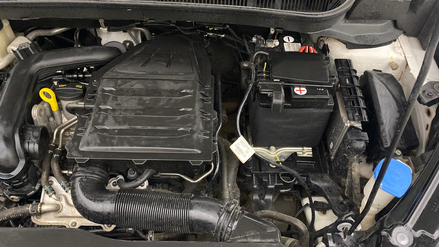 2022 Skoda KUSHAQ ACTIVE 1.0L TSI MT, Petrol, Manual, 18,842 km, Engine View - Left