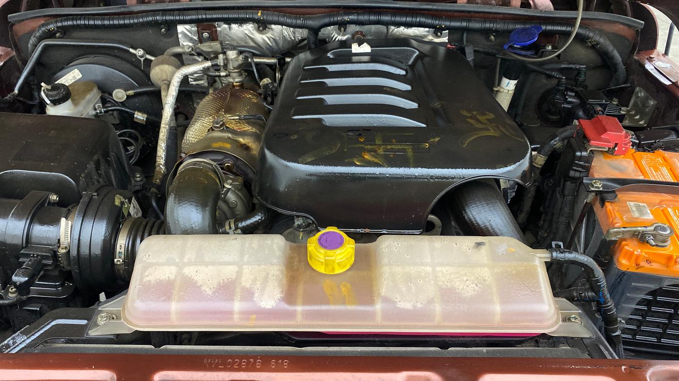 2020 Mahindra Thar LX D 4WD MT CONVERTIBLE, Diesel, Manual, 47,876 km, Engine View