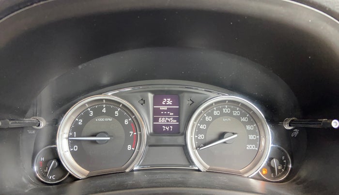 2017 Maruti Ciaz ALPHA 1.4 PETROL, Petrol, Manual, 68,225 km, Odometer Image