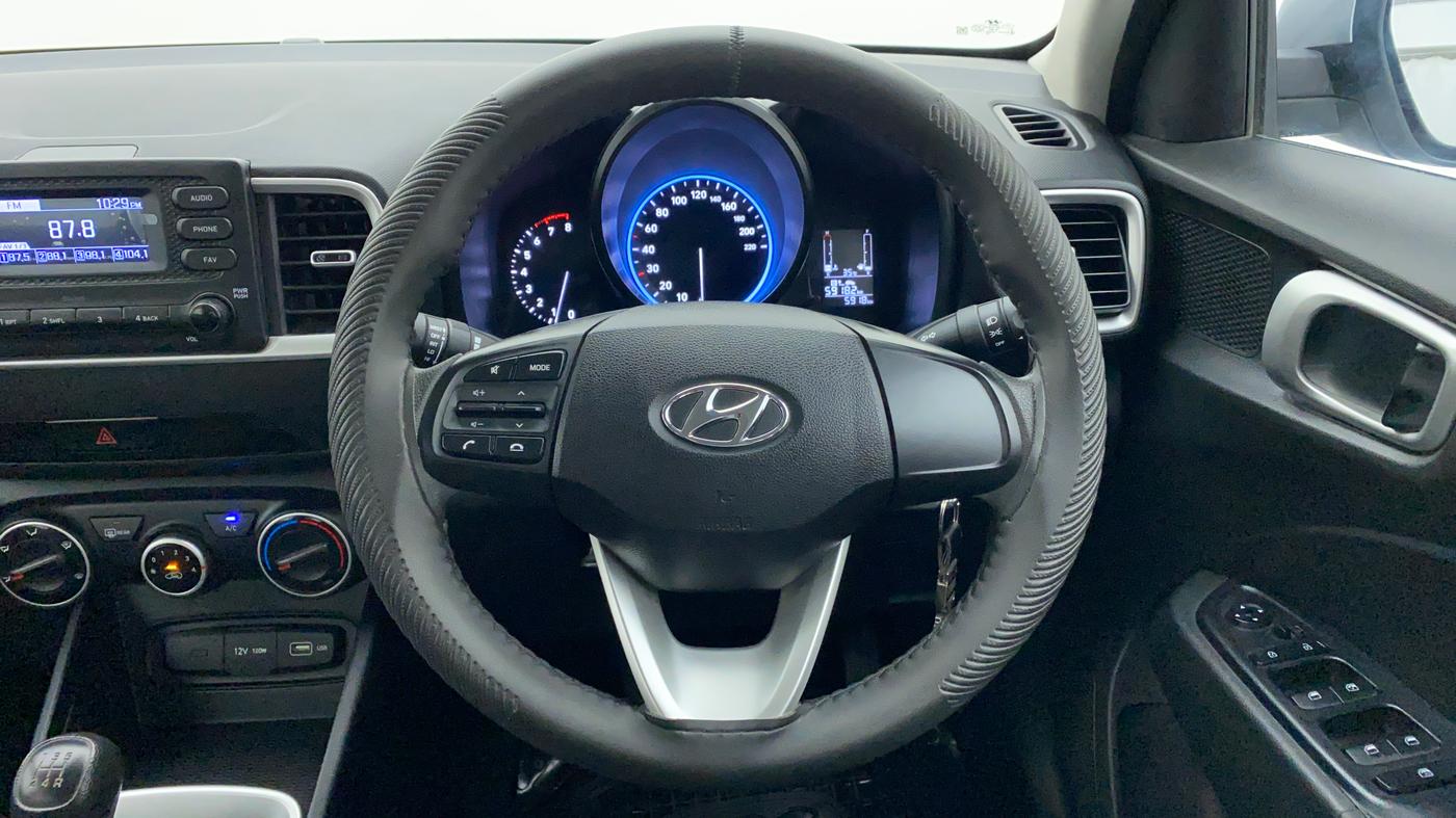 2021 Hyundai VENUE S MT 1.2 KAPPA, Petrol, Manual, 6,179 km, Steering Wheel Close Up