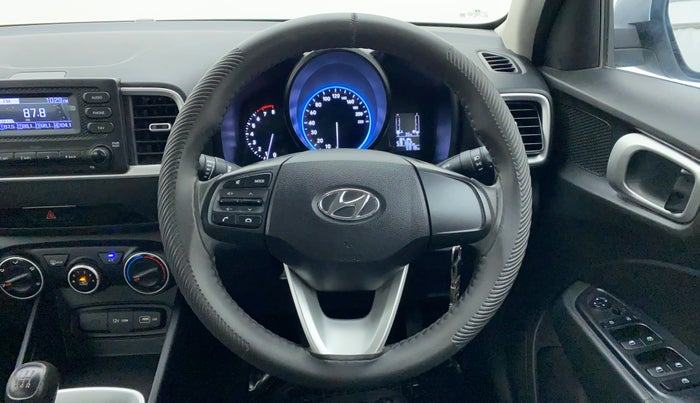 2021 Hyundai VENUE S MT 1.2 KAPPA, Petrol, Manual, 6,179 km, Steering Wheel Close Up