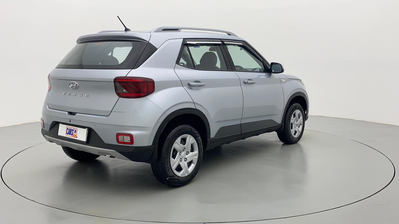 2021 Hyundai VENUE S MT 1.2 KAPPA, Petrol, Manual, 6,179 km, Right Back Diagonal